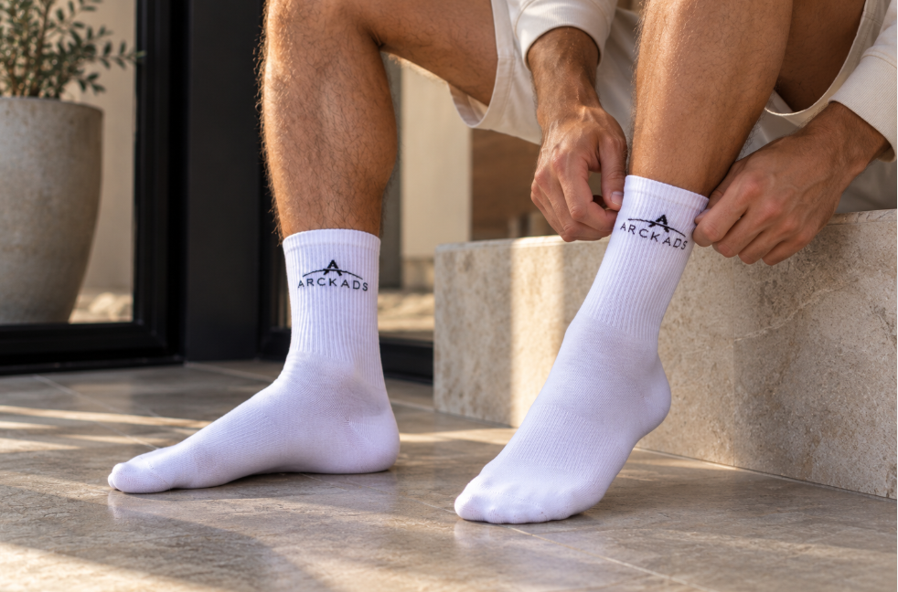 Socks Above-Ankle – White