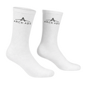 above ankle white crew socks