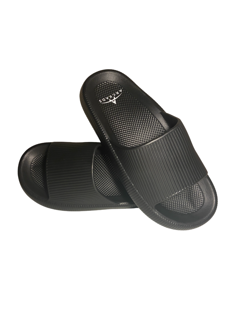 Arch Support Slippers – Black